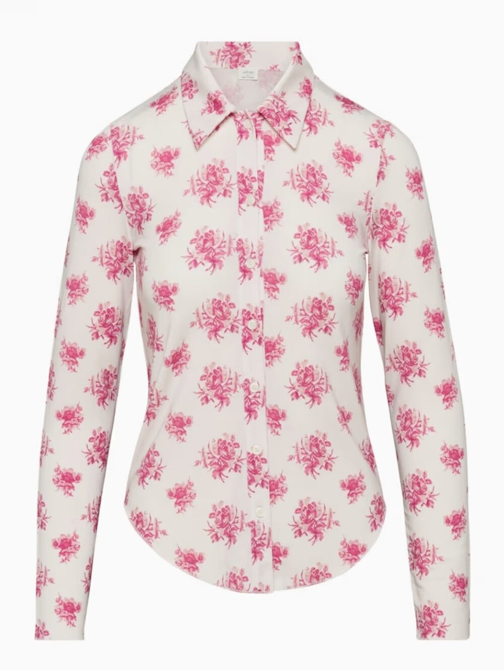 Aritzia Wilfred Pose Longsleeve Pale Rose  size Large NWT